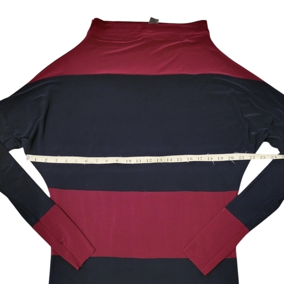 Norma Kamali Women's Spliced All in One Dress Stretch Jersey Knit Convertible XS - Picture 6 of 9